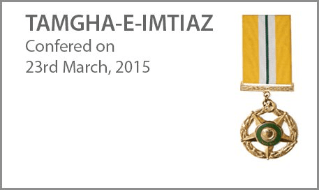 Tamgha-e-Imtiaz — President of Pakistan
